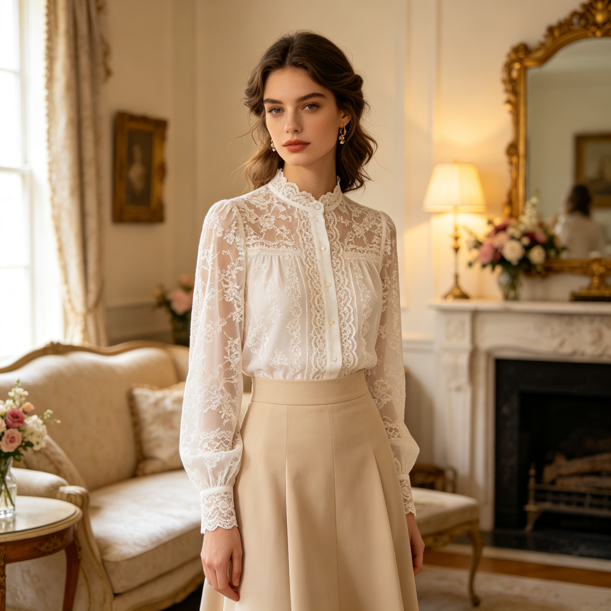 Lace Blouses