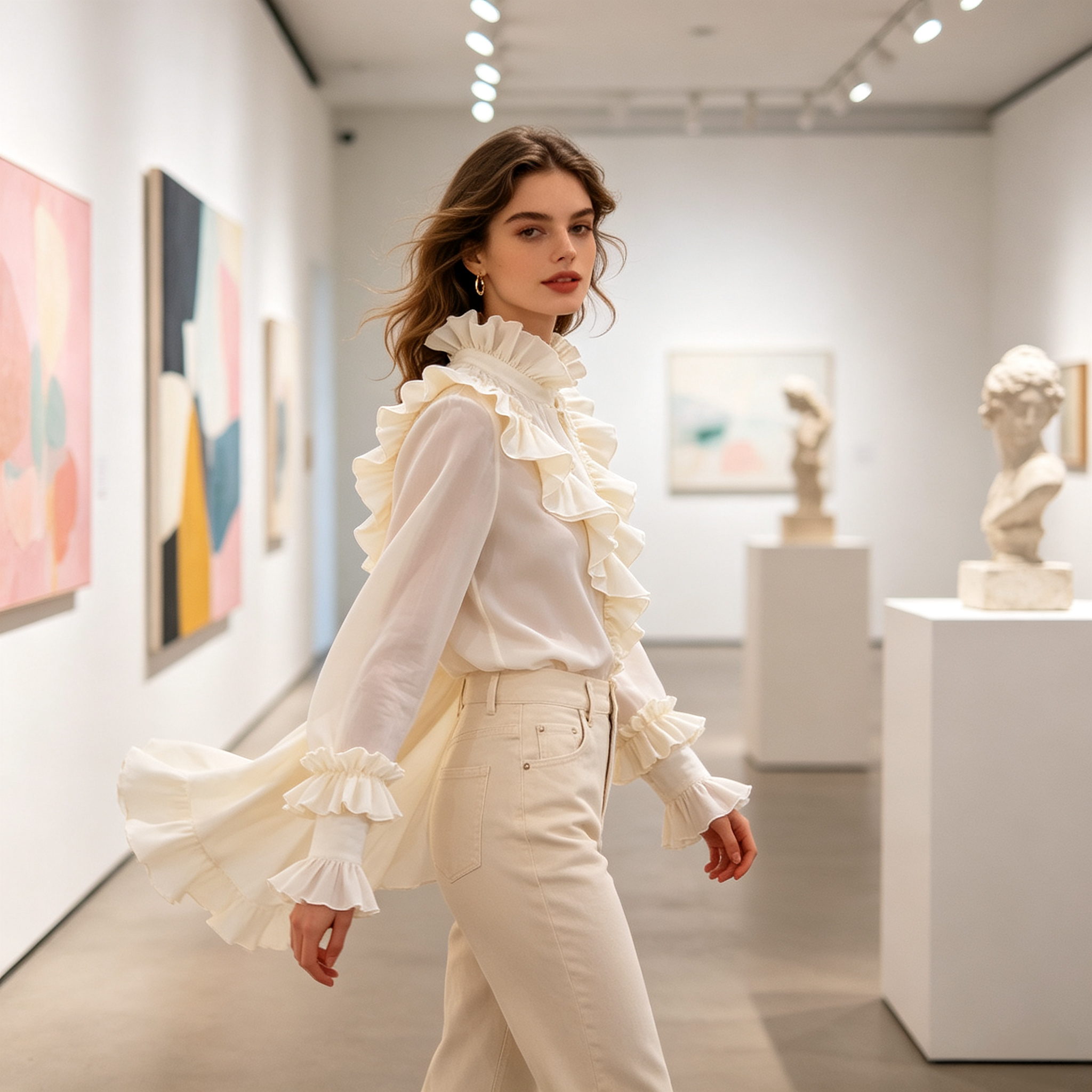 Ruffle Blouses