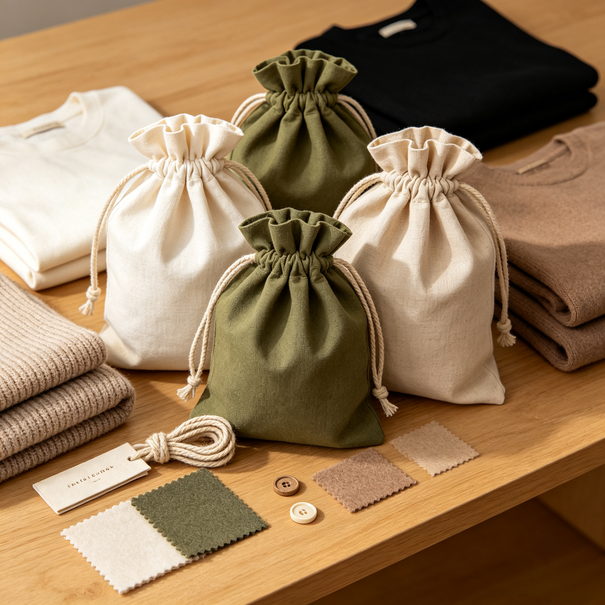 <strong><strong><strong>Drawstring Bag Packaging</strong></strong></strong>